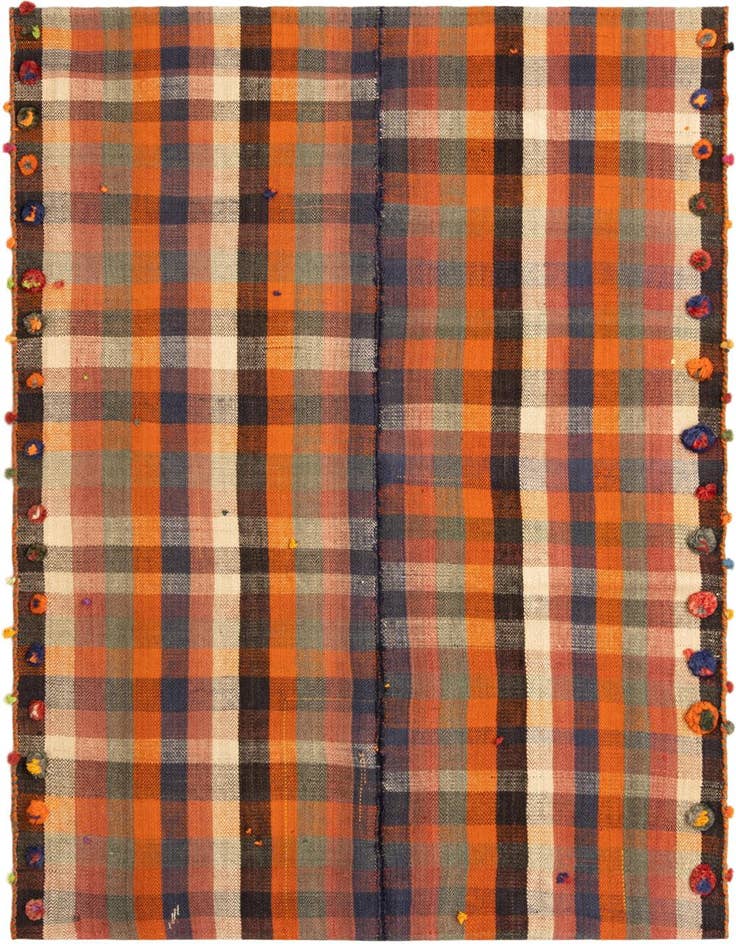 Detail image of 4' 8 x 6' 2 Jajim Rug