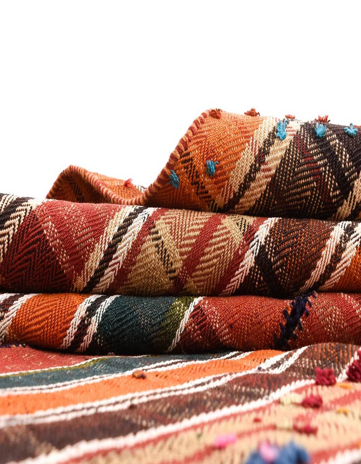 Detail image of 4' 10 x 7' 2 Jajim Rug