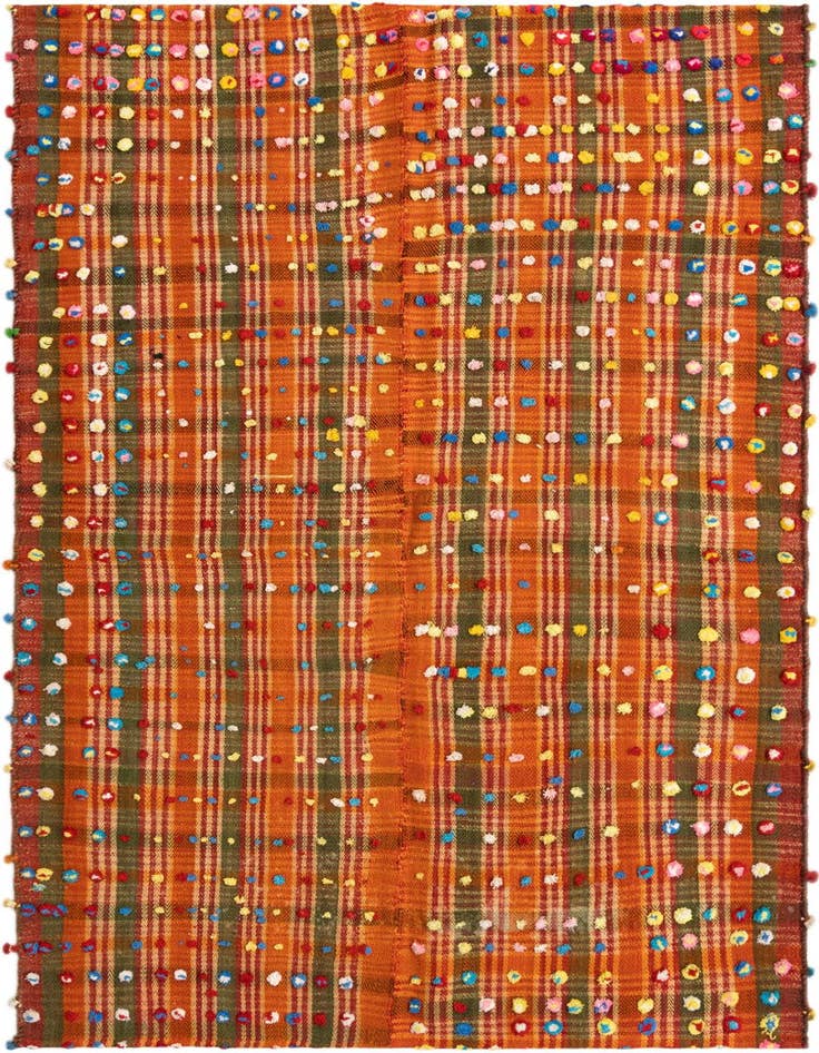 Detail image of 4' 10 x 7' 2 Jajim Rug