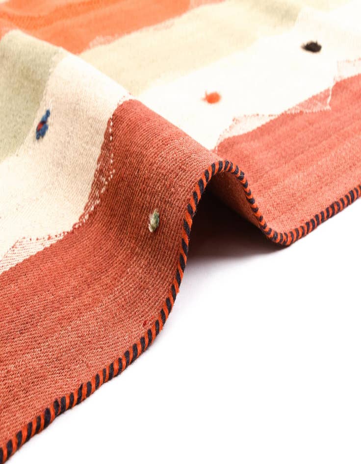 Detail image of 4' 9 x 6' Jajim Rug