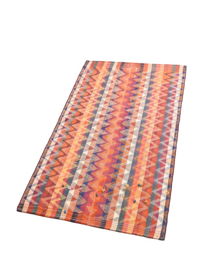 Detail image of 4' 8 x 6' 6 Jajim Rug