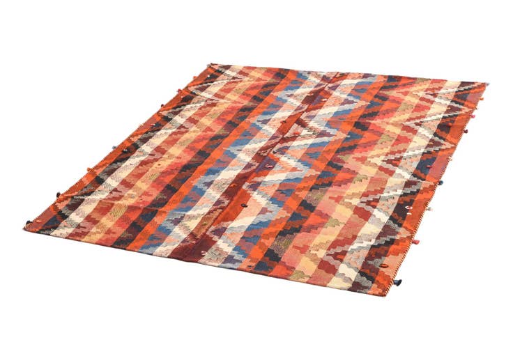 Detail image of 5' 1 x 5' 11 Jajim Rug