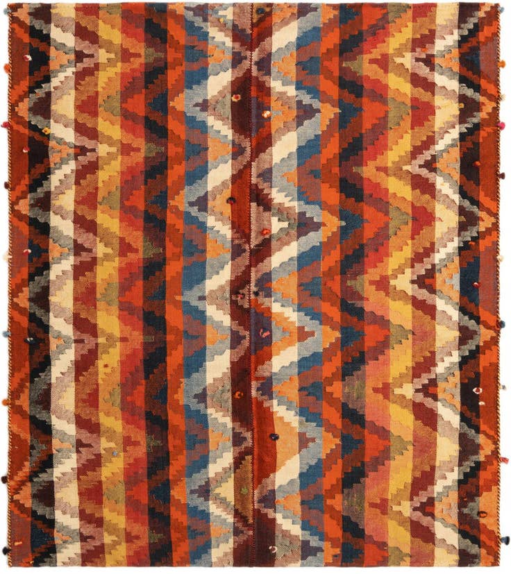 Detail image of 5' 1 x 5' 11 Jajim Rug