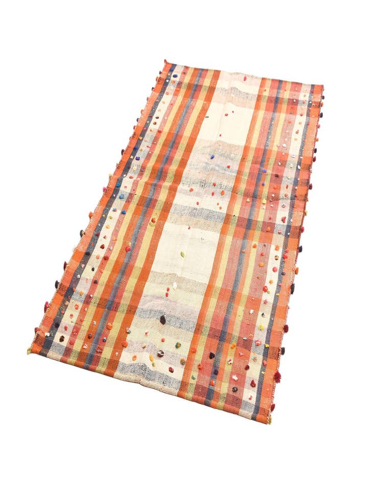 Detail image of 3' 10 x 6' 9 Jajim Rug