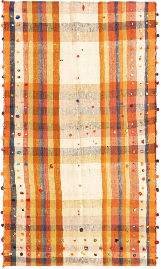 Detail image of 3' 10 x 6' 9 Jajim Rug