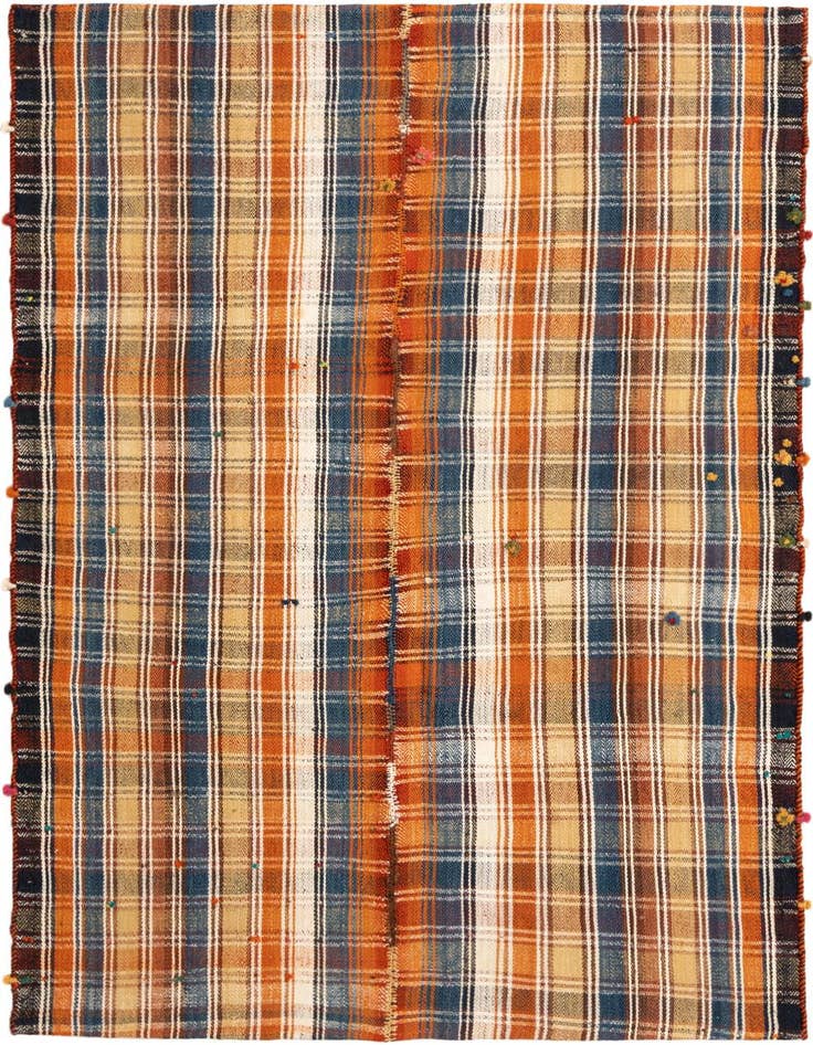 Detail image of 4' 3 x 6' 1 Jajim Rug