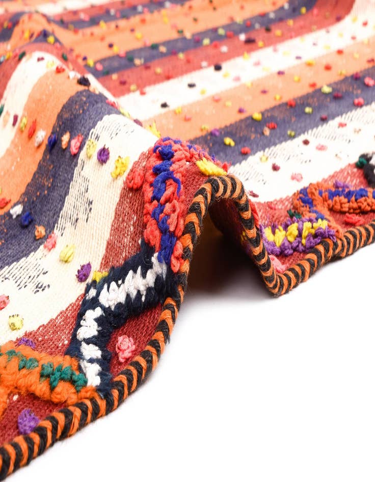 Detail image of 4' 10 x 7' 2 Jajim Rug