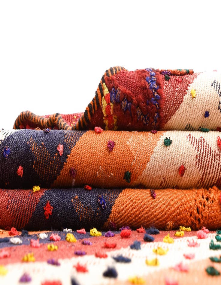 Detail image of 4' 10 x 7' 2 Jajim Rug