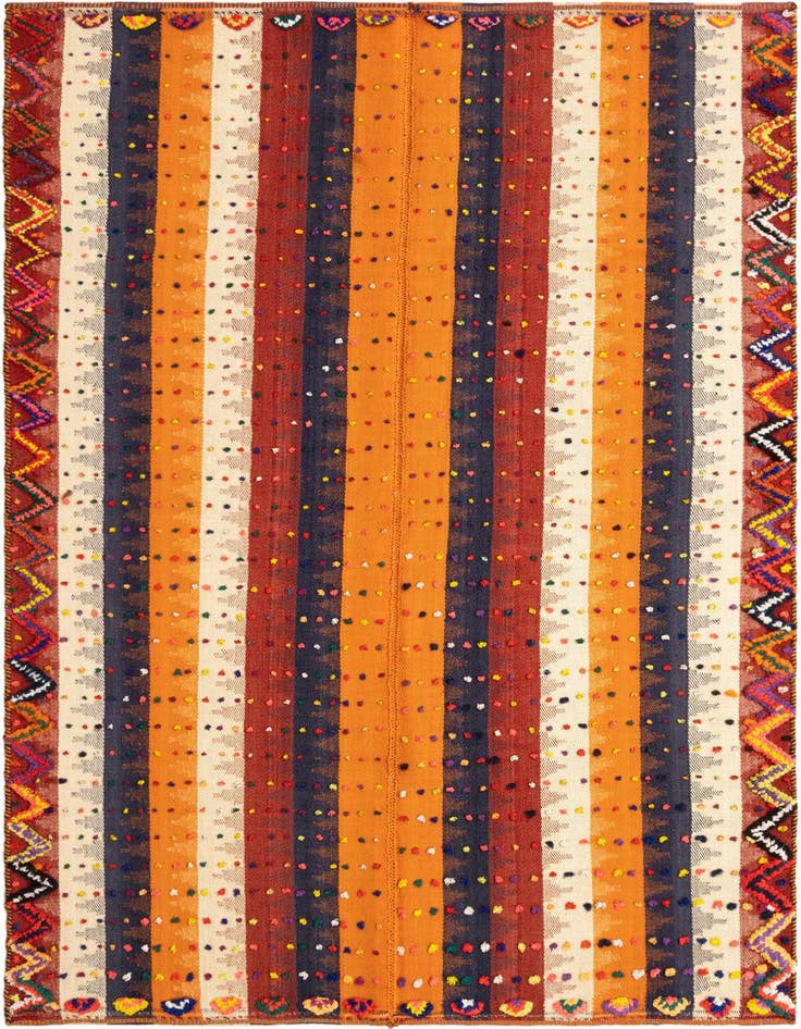 Detail image of 4' 10 x 7' 2 Jajim Rug