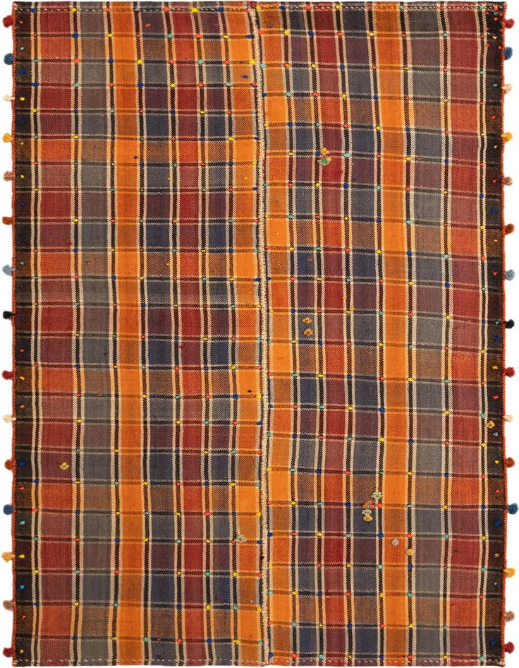 Detail image of 4' 3 x 7' 7 Jajim Rug
