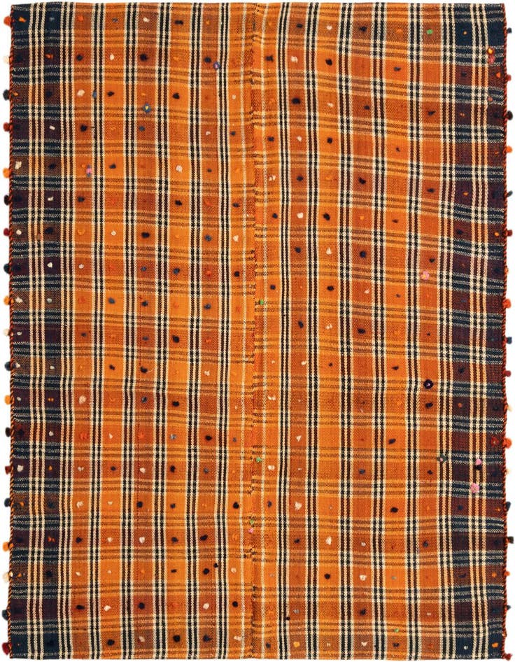Detail image of 5' 4 x 6' 6 Jajim Rug