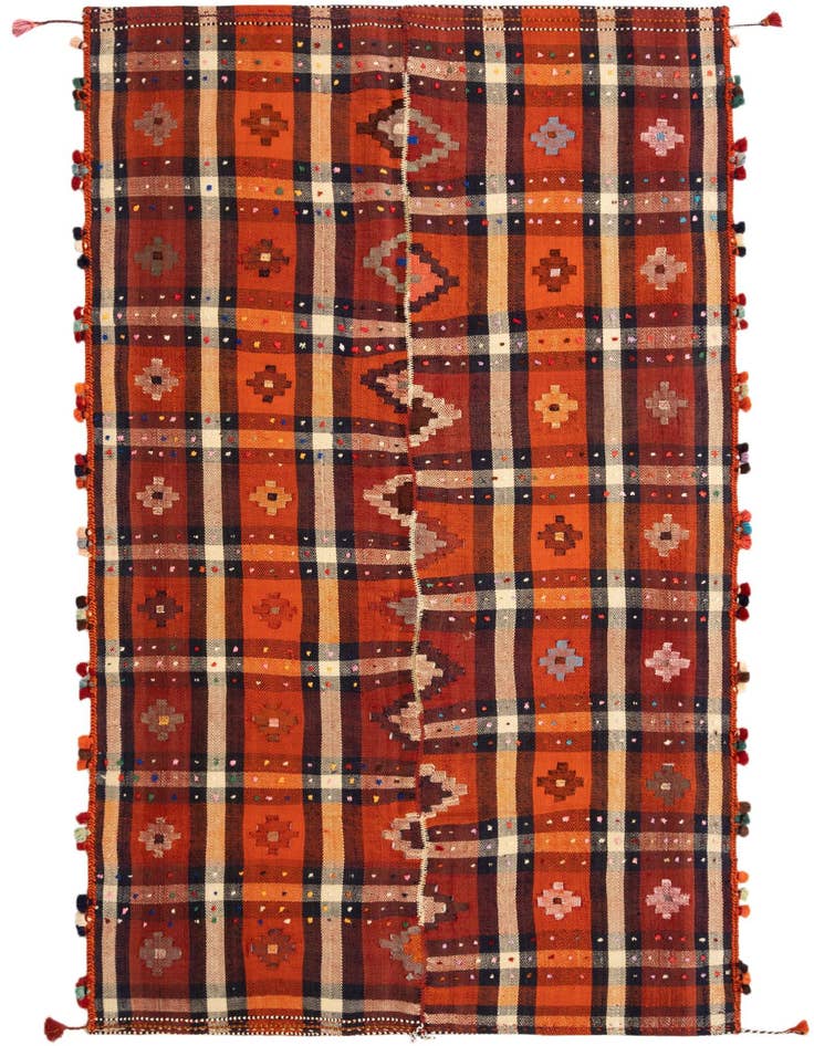 Detail image of 5' x 8' Jajim Rug