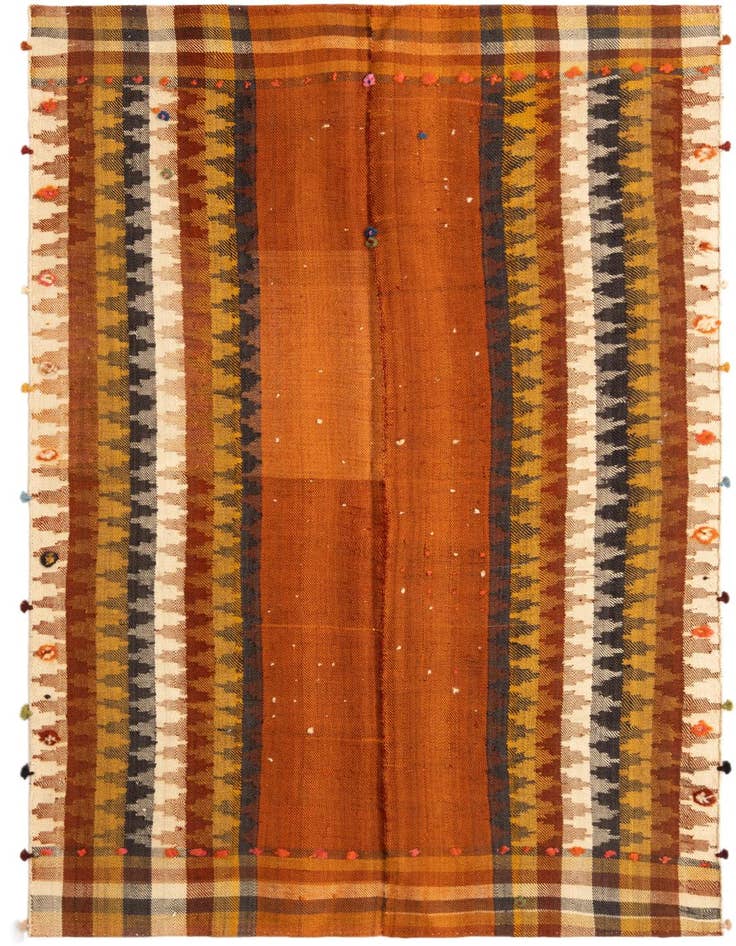 Detail image of 4' 8 x 6' 9 Jajim Rug