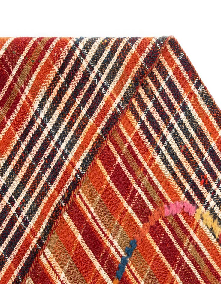 Detail image of 4' 7 x 6' 1 Jajim Wool Rug