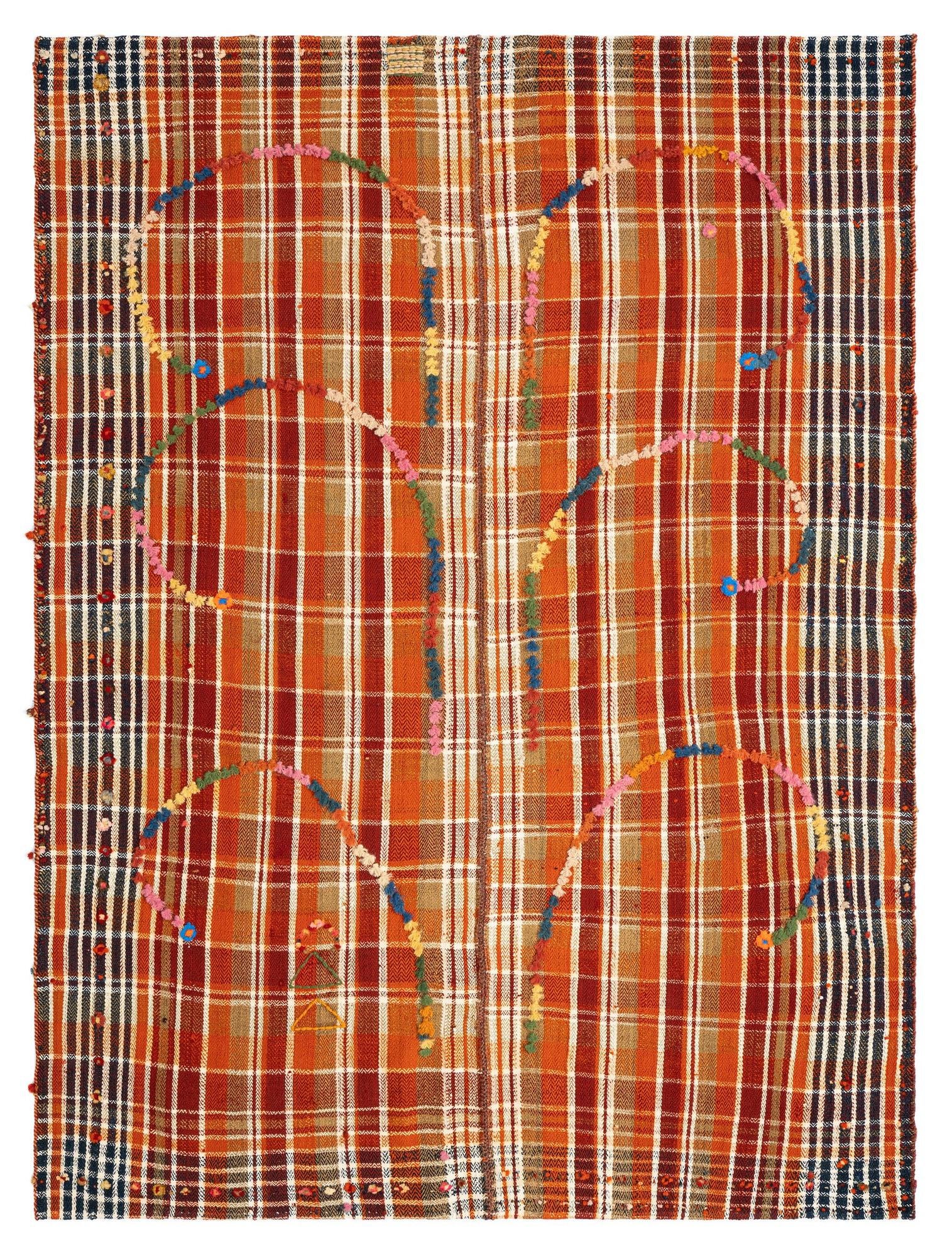 4' 7 x 6' 1 Jajim Wool Rug
