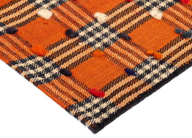 Detail image of 4' 3 x 6' 8 Jajim Wool Rug