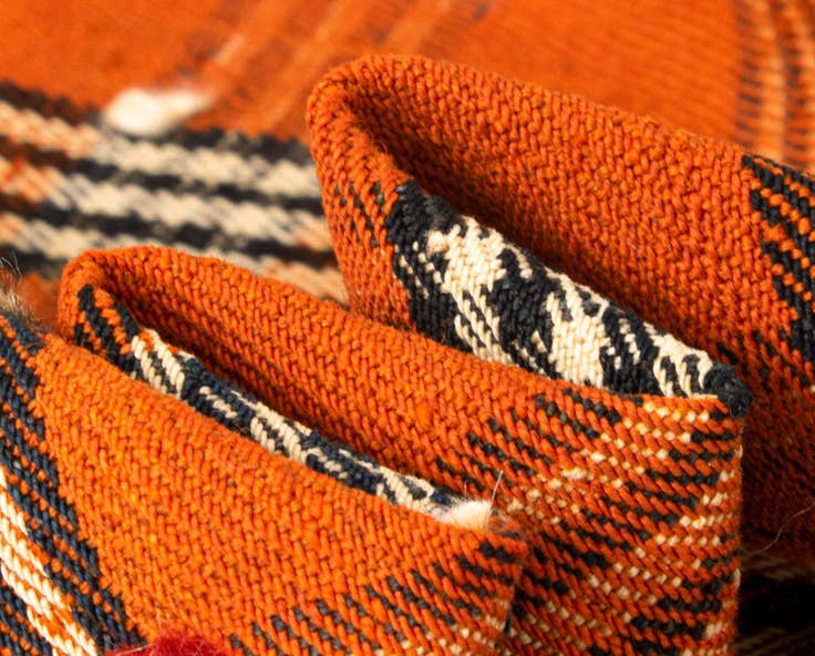 Detail image of 4' 3 x 6' 8 Jajim Wool Rug