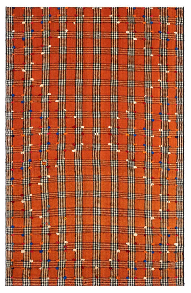 Detail image of 4' 3 x 6' 8 Jajim Wool Rug