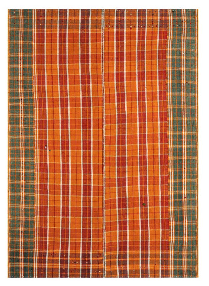 Detail image of 4' 6 x 6' 4 Jajim Wool Rug