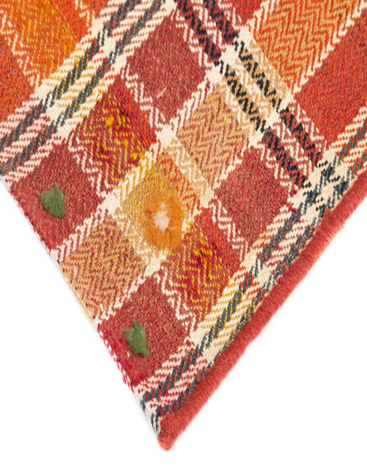 Detail image of 4' 8 x 6' 6 Jajim Wool Rug