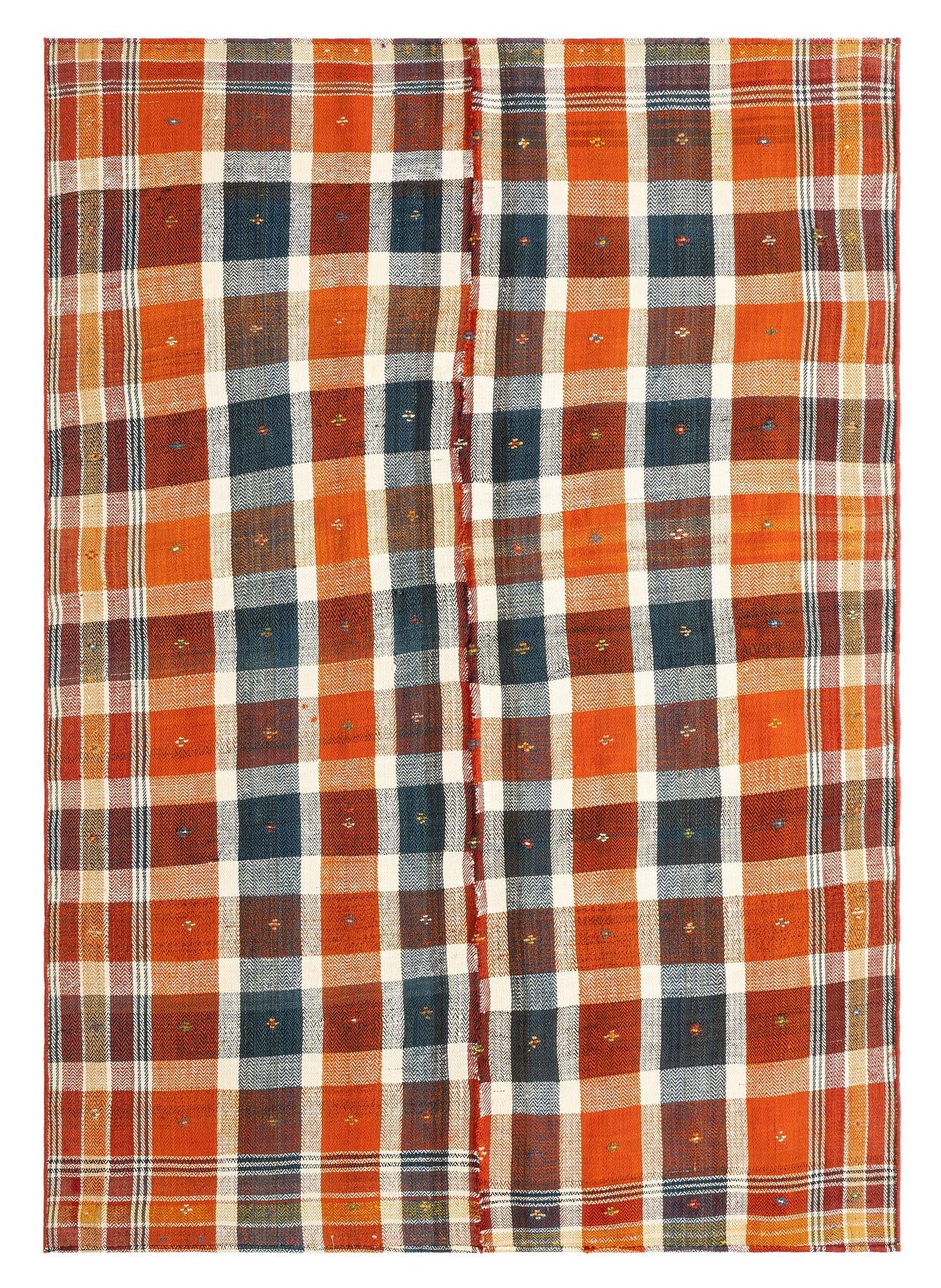 4' 8 x 6' 6 Jajim Wool Rug
