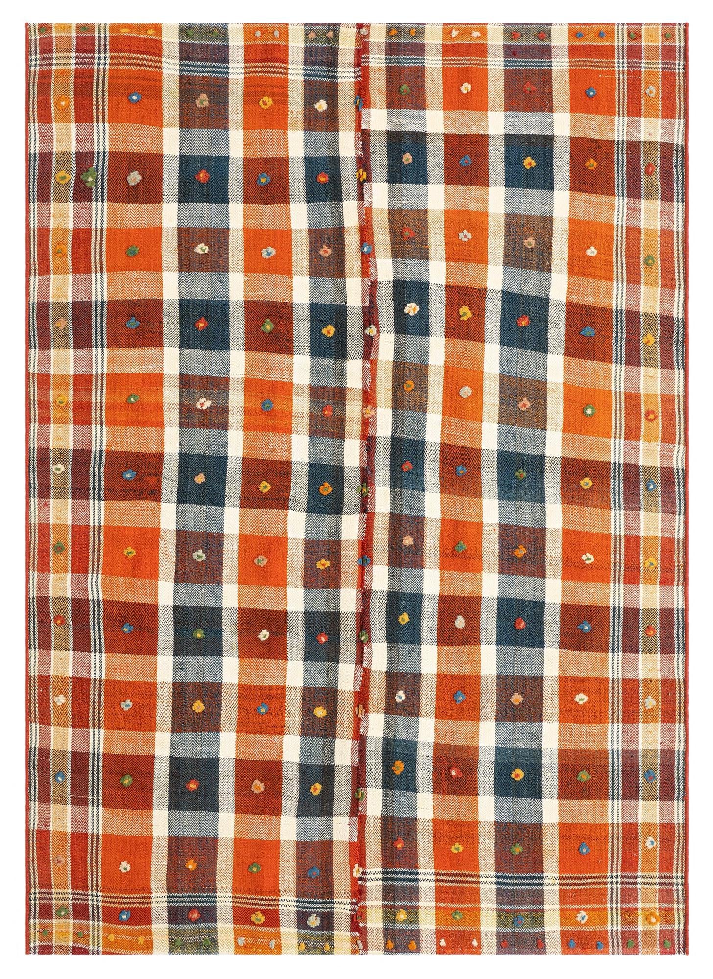 4' 8 x 6' 6 Jajim Wool Rug