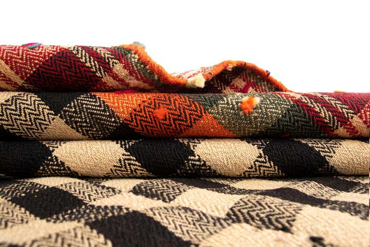 4' 11 x 7' Jajim Wool Rug