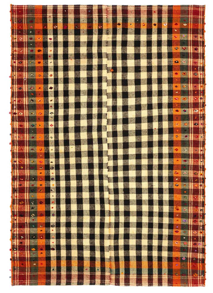 4' 11 x 7' Jajim Wool Rug
