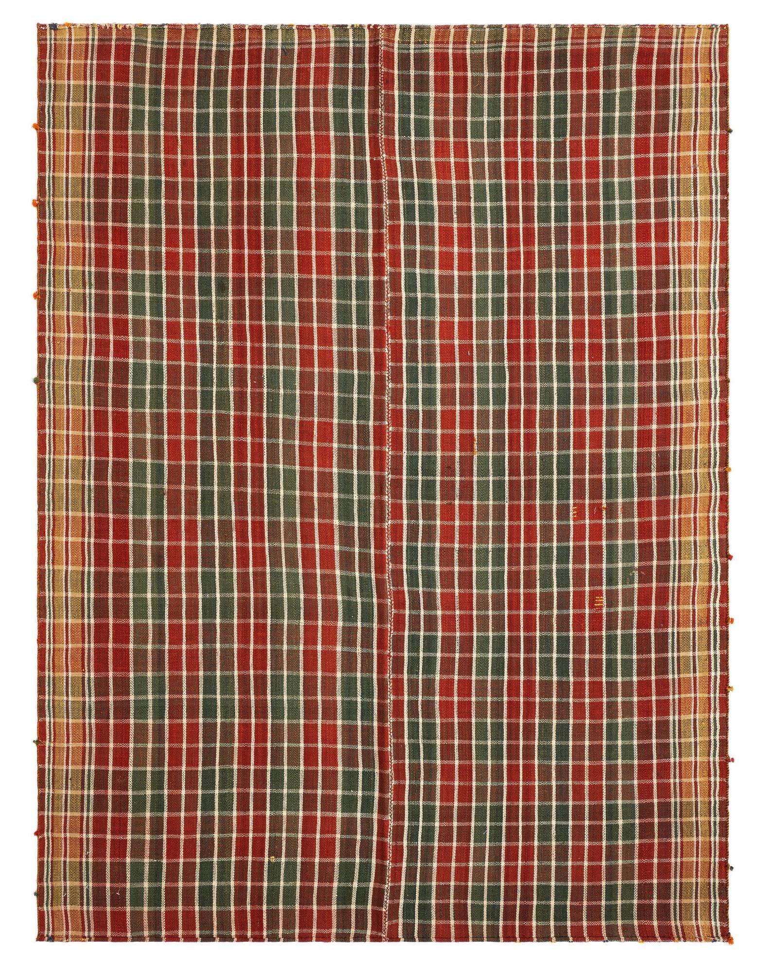 5' 1 x 6' 8 Jajim Wool Rug