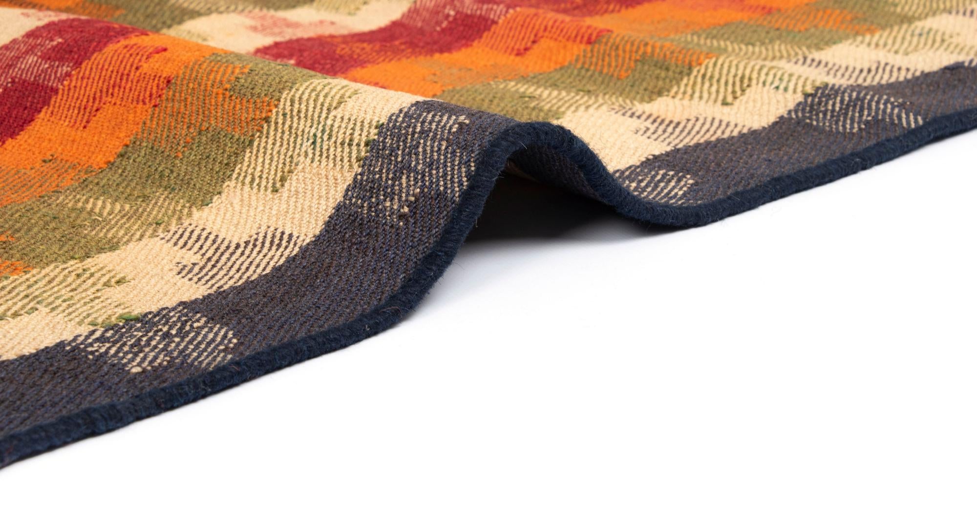 4' 11 x 6' 11 Jajim Wool Rug