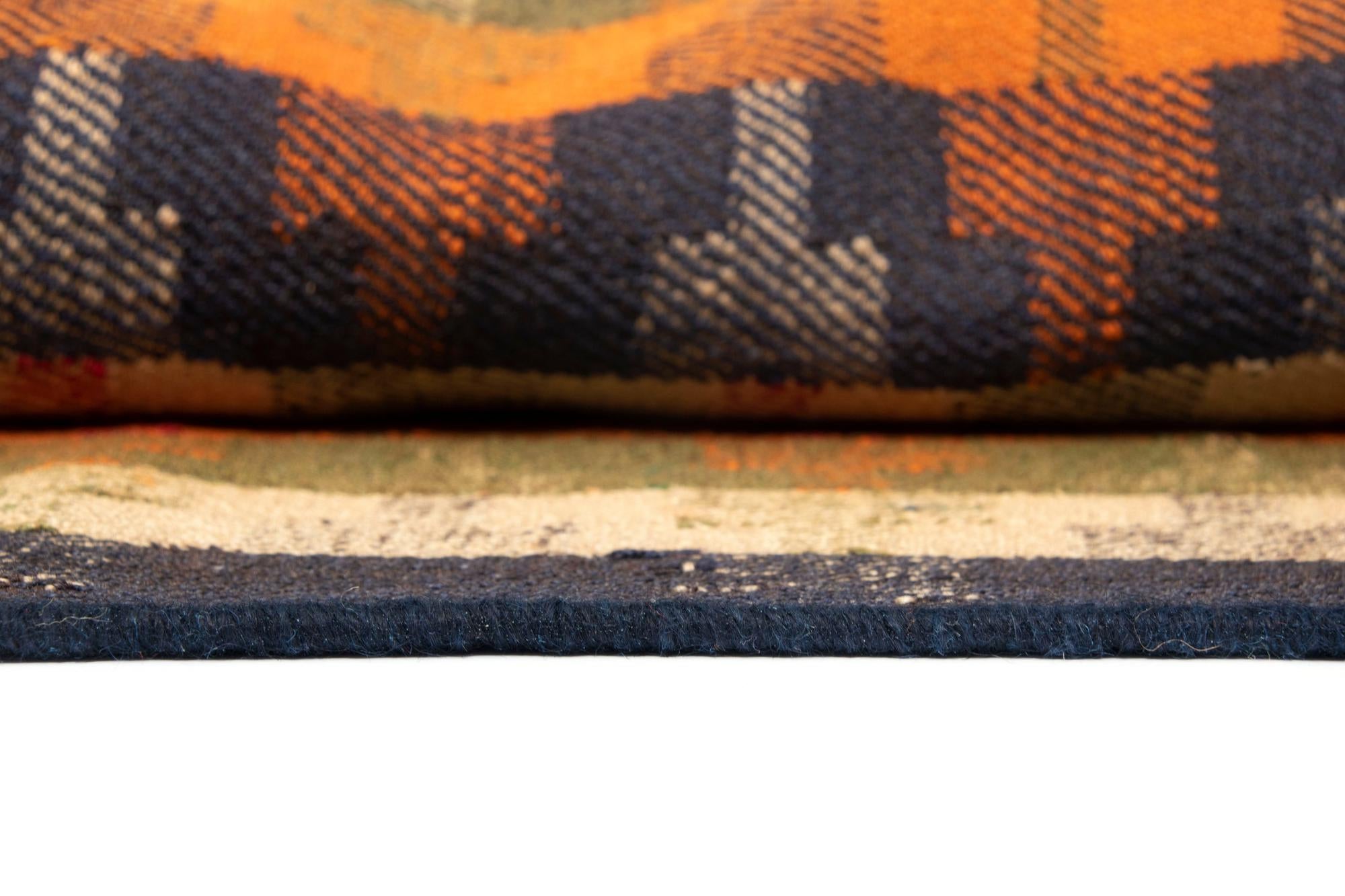 4' 11 x 6' 11 Jajim Wool Rug