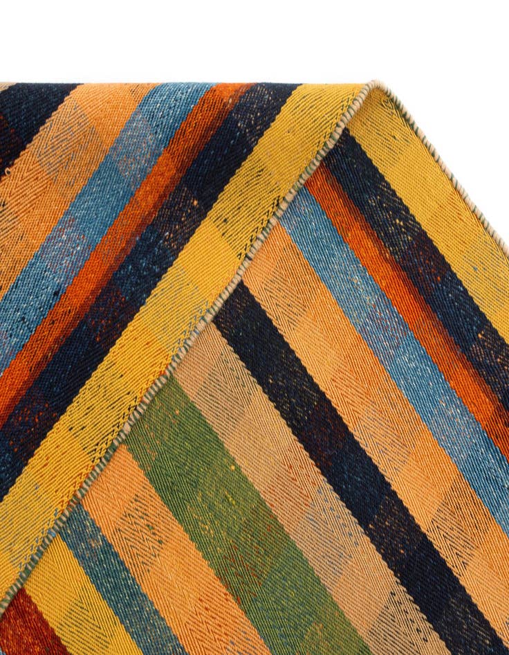 Detail image of 5' x 7' 4 Jajim Wool Rug