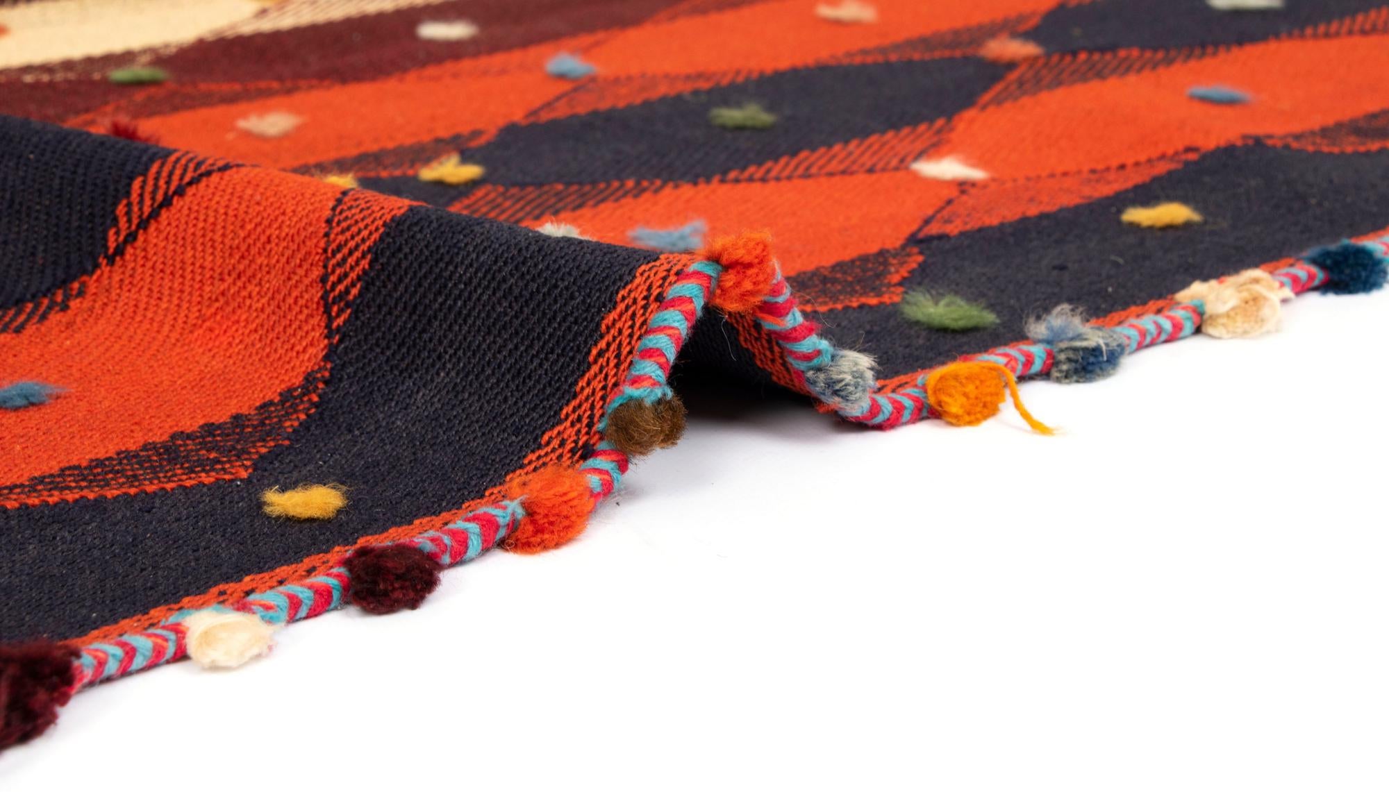 5' 4 x 7' 10 Jajim Wool Rug