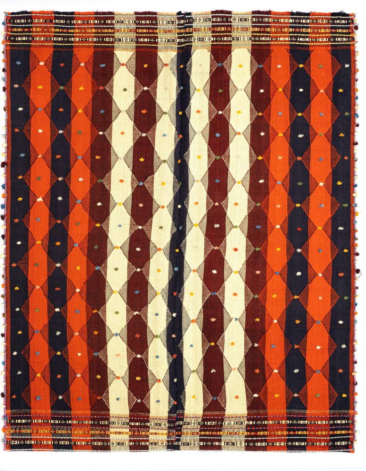 Detail image of 5' 4 x 7' 10 Jajim Wool Rug