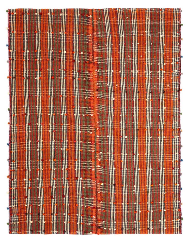Detail image of 5' 9 x 7' 8 Jajim Wool Rug
