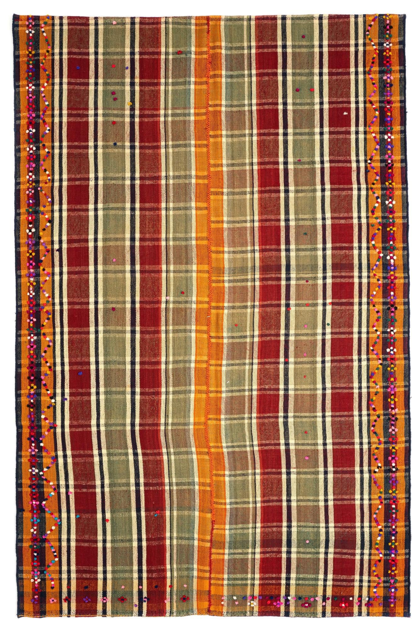 5' 5 x 8' 7 Jajim Wool Rug