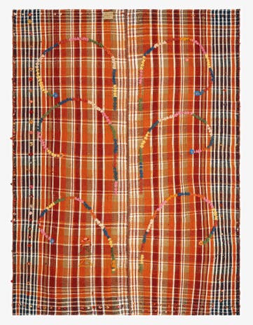 4' 7 x 6' 1 Jajim Wool Rug