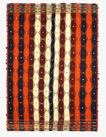 5' 4 x 7' 10 Jajim Wool Rug