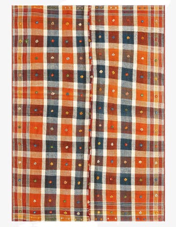 4' 8 x 6' 6 Jajim Wool Rug