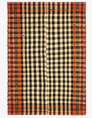 4' 11 x 7' Jajim Wool Rug