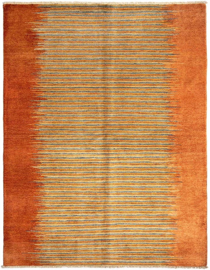 Detail image of 5' 6 x 8' 2 Juma Wool Rug