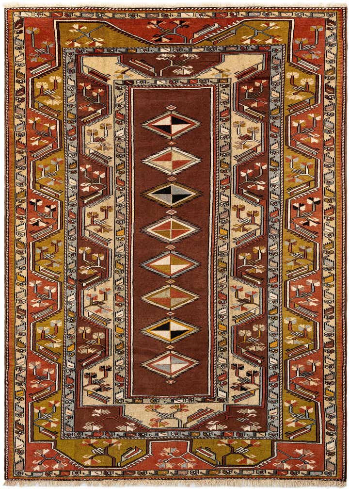 6' 7 x 9' 10 Kasak Rug