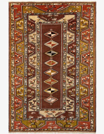 6' 7 x 9' 10 Kasak Rug