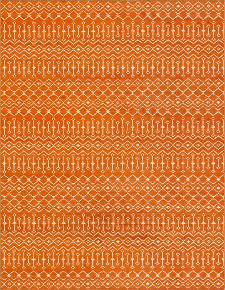 Detail image of 10' 8 x 16' 5 Kasbah Trellis Rug