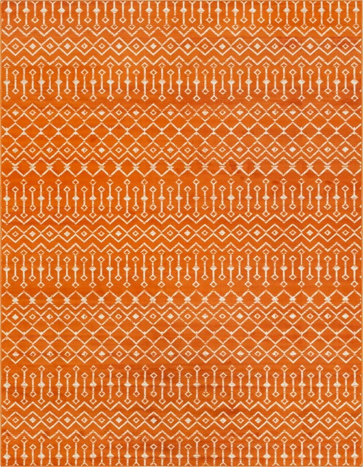 Detail image of 10' x 13' Kasbah Trellis Rug