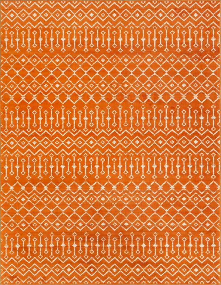 Detail image of 9' x 12' Kasbah Trellis Rug