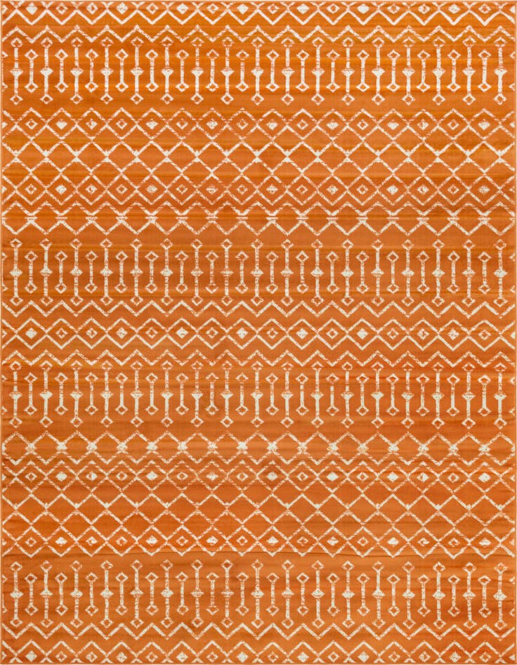 Detail image of 7' 10 x 11' Kasbah Trellis Rug