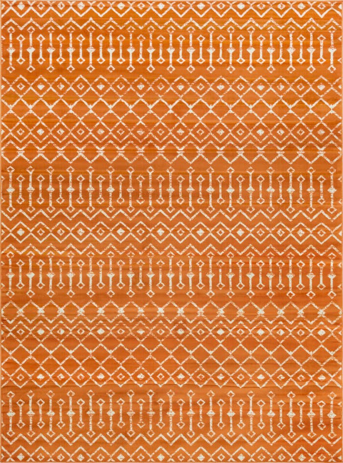Detail image of 7' 10 x 11' Kasbah Trellis Rug