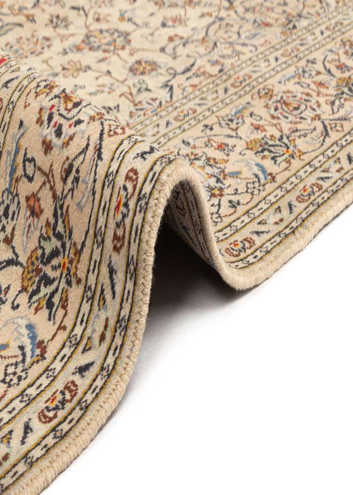 6' 6 x 9' 7 Kashan Wool Rug