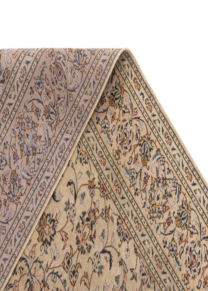 6' 6 x 9' 7 Kashan Wool Rug